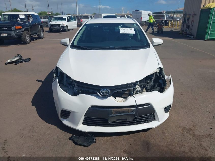 2016 TOYOTA COROLLA LE - 5YFBURHE5GP403165