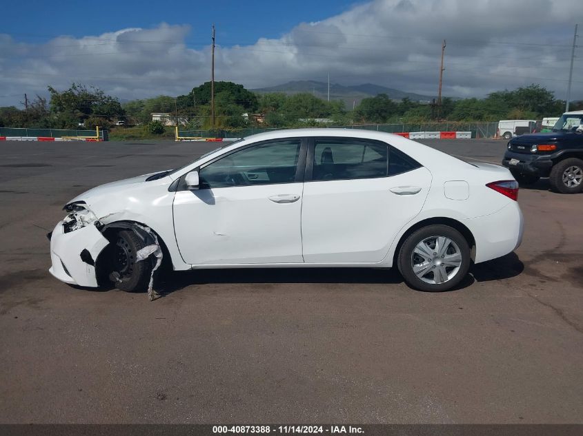 2016 TOYOTA COROLLA LE - 5YFBURHE5GP403165