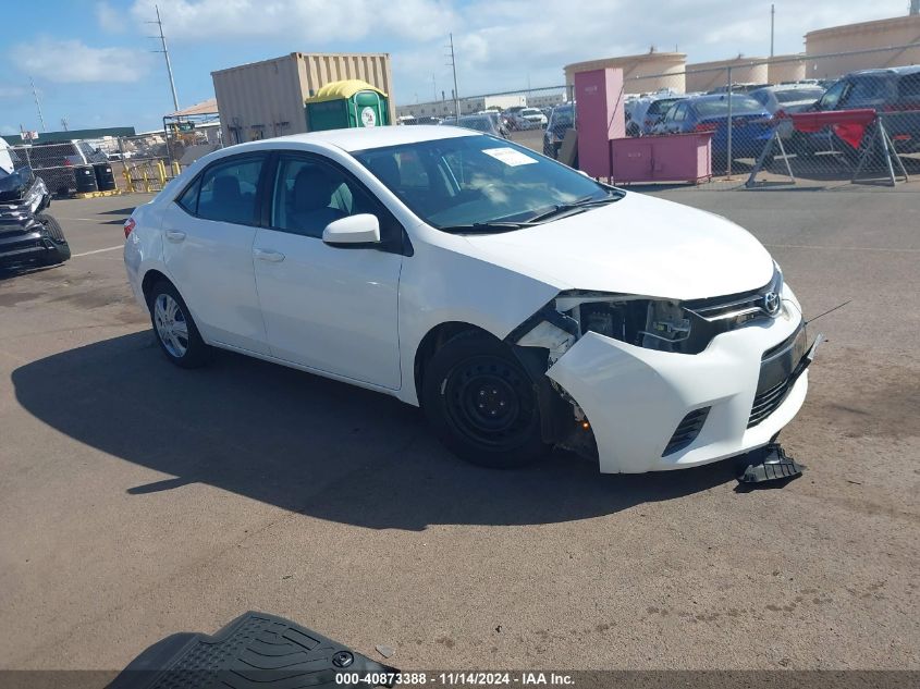 2016 TOYOTA COROLLA LE - 5YFBURHE5GP403165