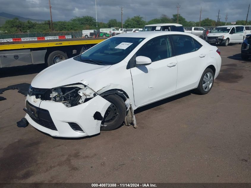 2016 TOYOTA COROLLA LE - 5YFBURHE5GP403165