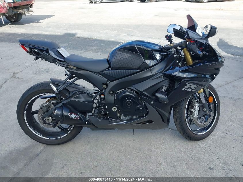 2013 Suzuki Gsx-R750 VIN: JS1GR7MA6D2100334 Lot: 40873410