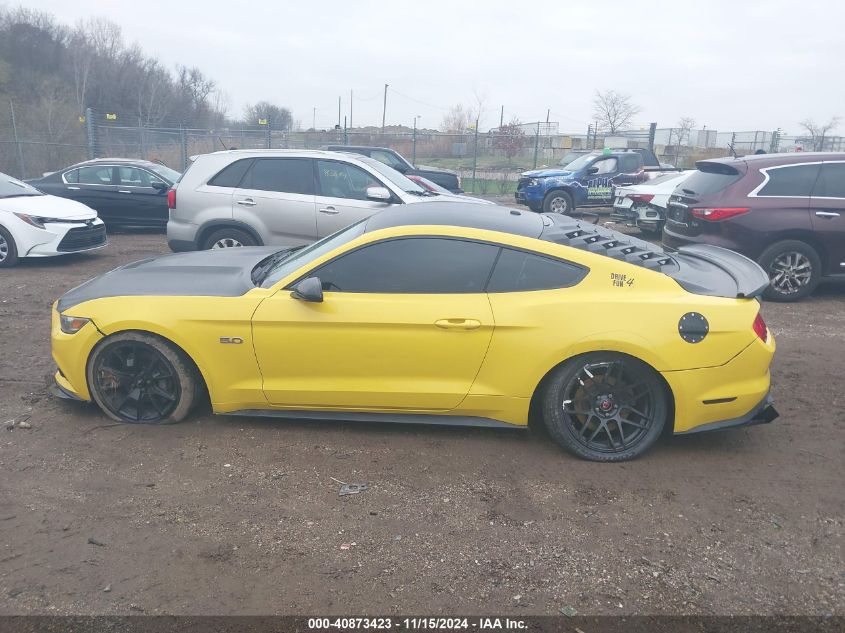 2015 Ford Mustang Gt Premium VIN: 1FA6P8CF8F5362535 Lot: 40873423