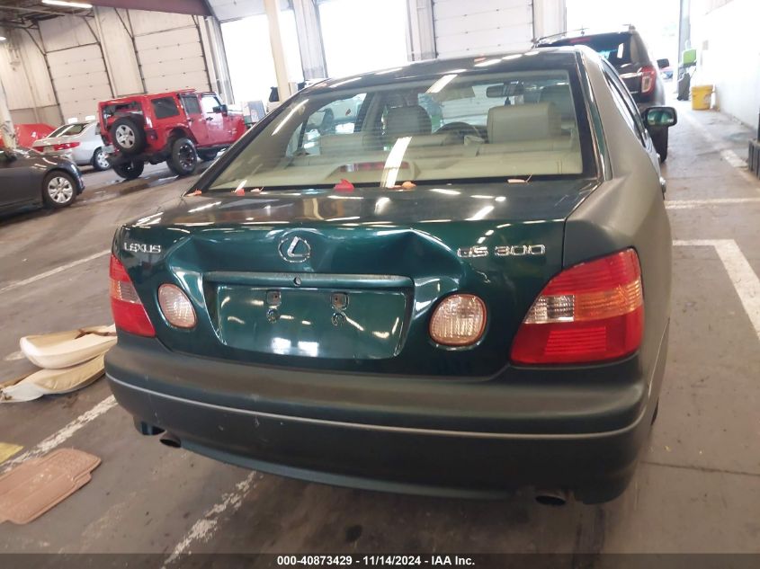 1998 Lexus Gs 300 VIN: JT8BD68S7W0039357 Lot: 40873429