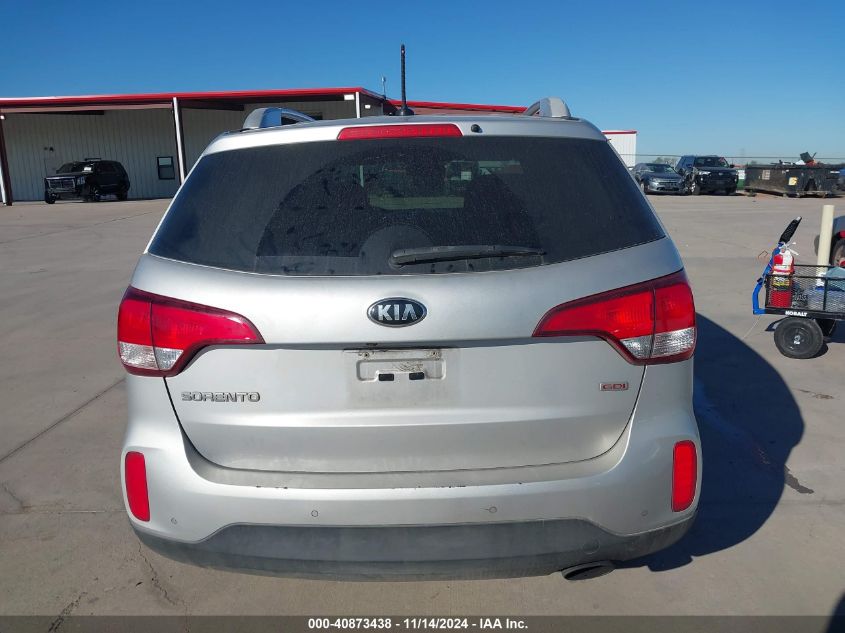 2015 Kia Sorento Lx VIN: 5XYKT4A63FG630110 Lot: 40873438