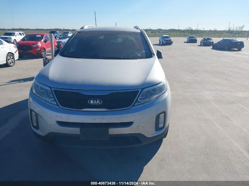 2015 Kia Sorento Lx VIN: 5XYKT4A63FG630110 Lot: 40873438