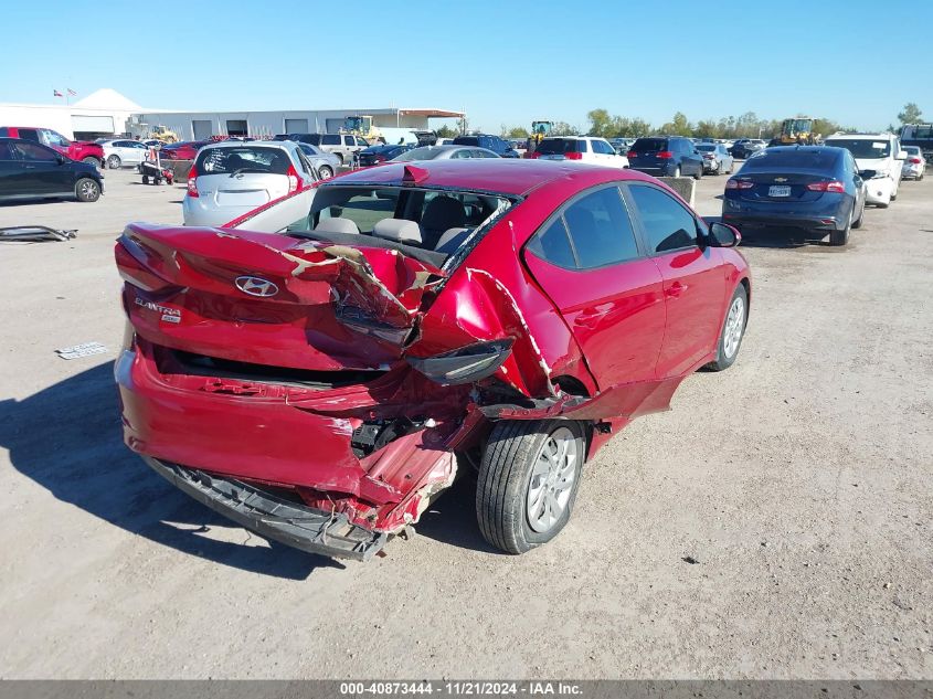 2017 HYUNDAI ELANTRA VIN: KMHD74LF9HU395820