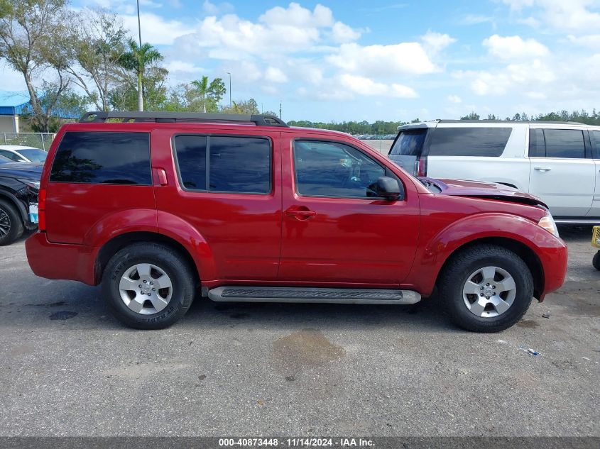 2010 Nissan Pathfinder S Fe+ VIN: 5N1AR1NN6AC617189 Lot: 40873448