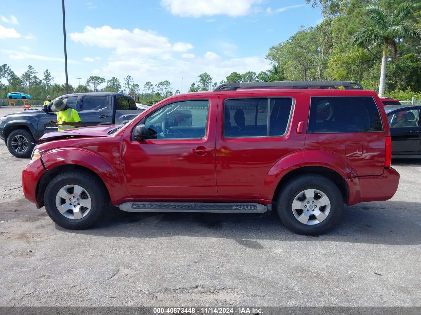 2010 Nissan Pathfinder S Fe+ VIN: 5N1AR1NN6AC617189 Lot: 40873448