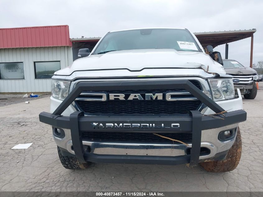 2022 Ram 1500 Big Horn 4X4 5'7 Box VIN: 1C6SRFFM3NN379041 Lot: 40873457