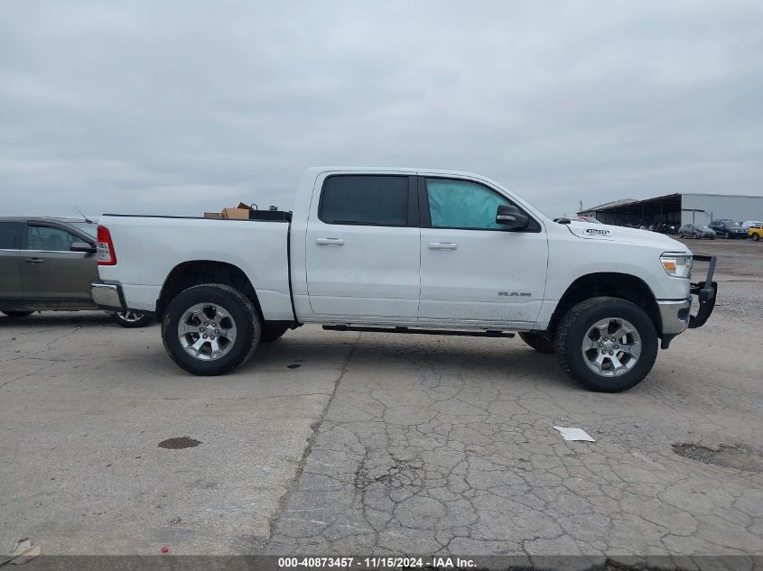 2022 Ram 1500 Big Horn 4X4 5'7 Box VIN: 1C6SRFFM3NN379041 Lot: 40873457