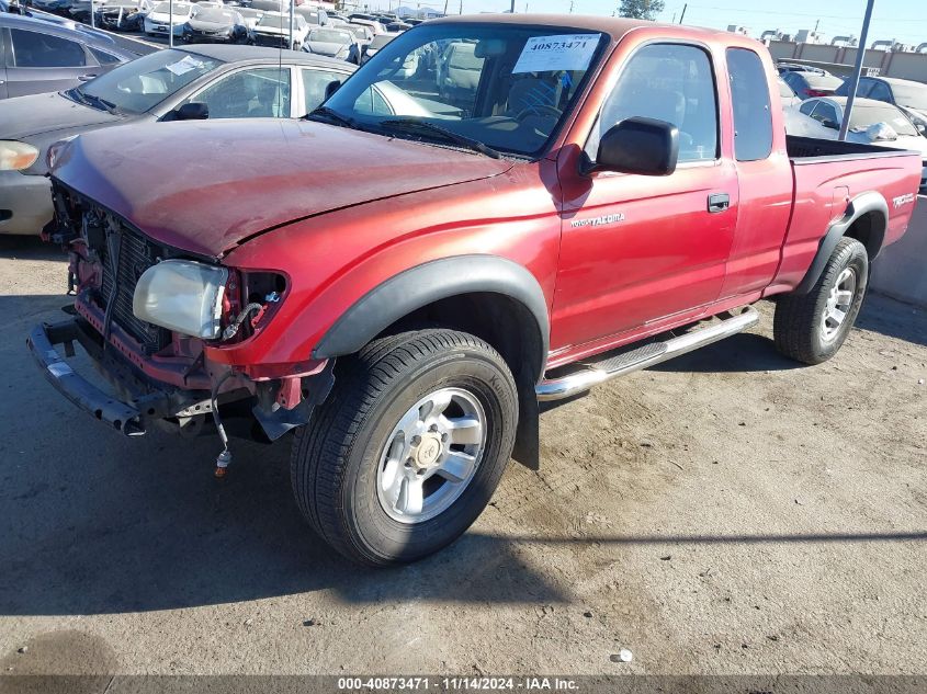 2002 Toyota Tacoma Prerunner V6 VIN: 5TESN92NX2Z128658 Lot: 40873471