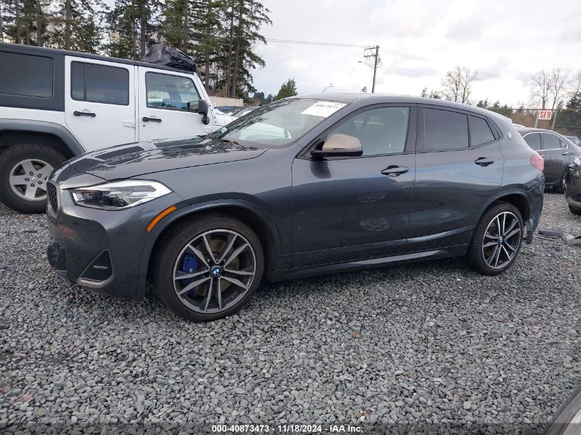 2021 BMW X2 M35I VIN: WBXYN1C03M5T19751 Lot: 40873473