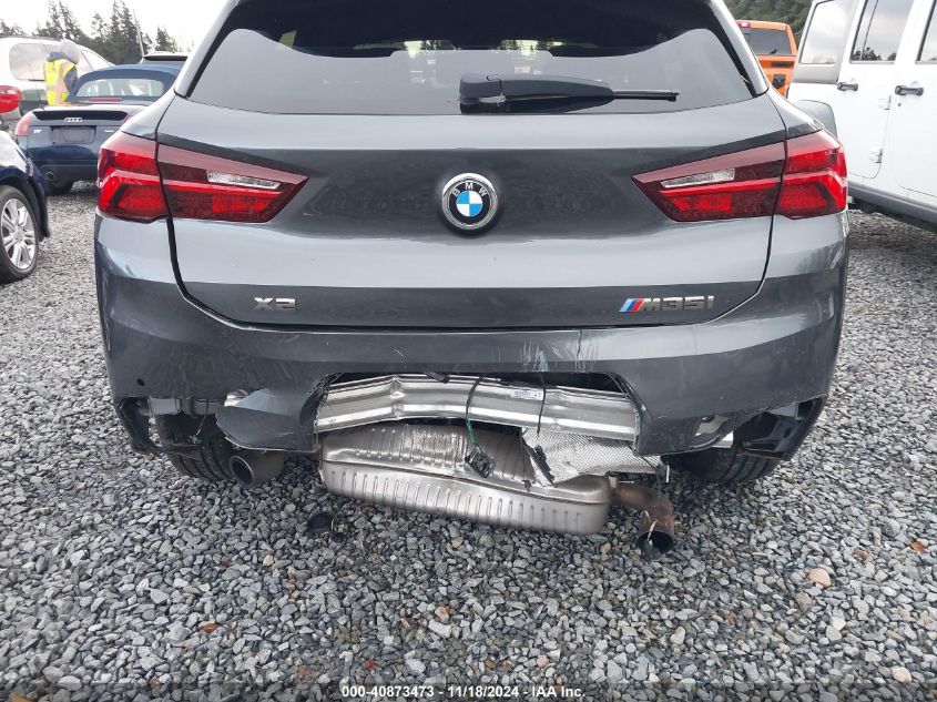 2021 BMW X2 M35I VIN: WBXYN1C03M5T19751 Lot: 40873473