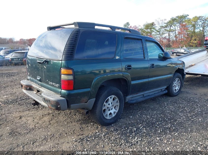 2004 Chevrolet Tahoe Z71 VIN: 1GNEK13T64R230890 Lot: 40873482