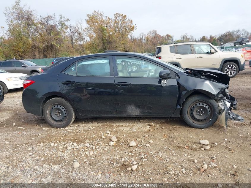 2015 Toyota Corolla Le VIN: 2T1BURHE8FC334387 Lot: 40873489