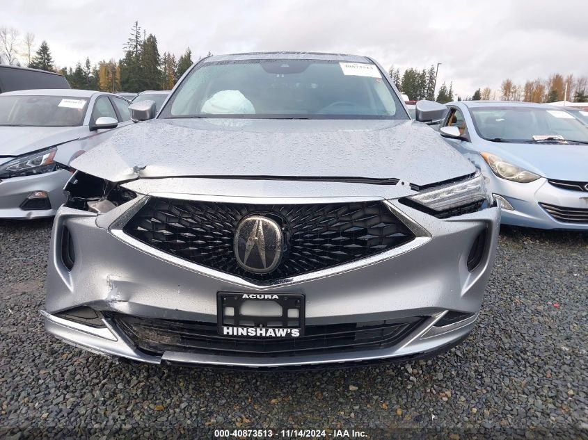 2022 Acura Mdx Standard VIN: 5J8YE1H35NL009244 Lot: 40873513