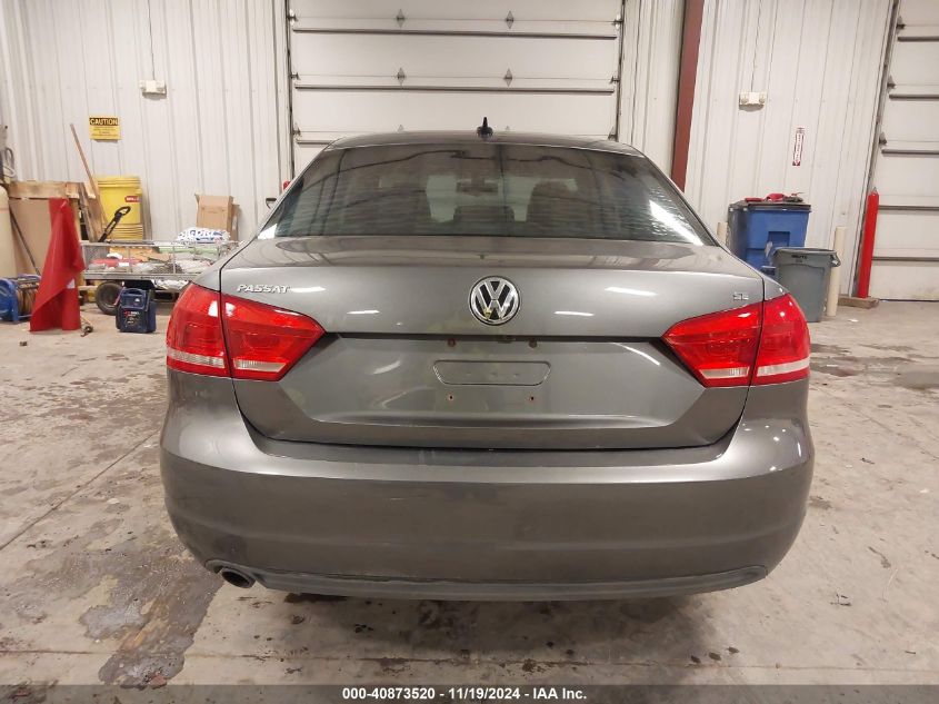 2014 Volkswagen Passat 2.5L Se VIN: 1VWBP7A30EC004168 Lot: 40873520