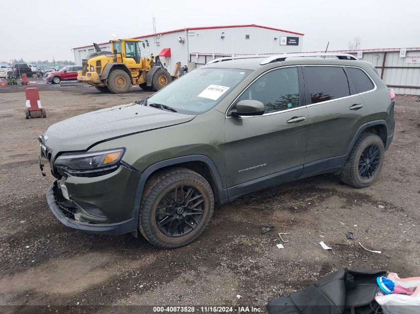 2019 Jeep Cherokee Latitude 4X4 VIN: 1C4PJMCB0KD214188 Lot: 40873528