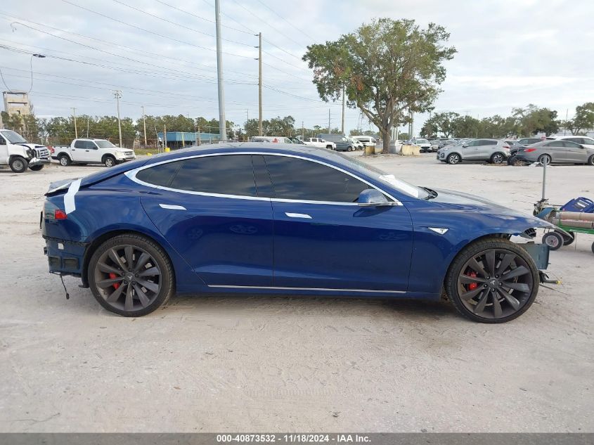 2016 Tesla Model S 90D/P100D/P85D/P90D VIN: 5YJSA1E46GF155347 Lot: 40873532