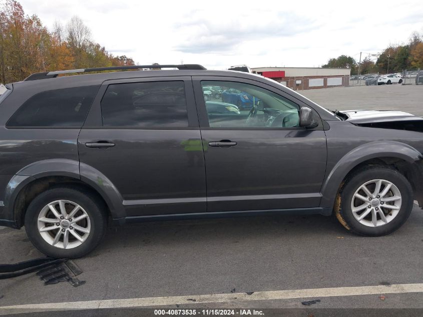 2017 Dodge Journey Sxt Awd VIN: 3C4PDDBG8HT591987 Lot: 40873535