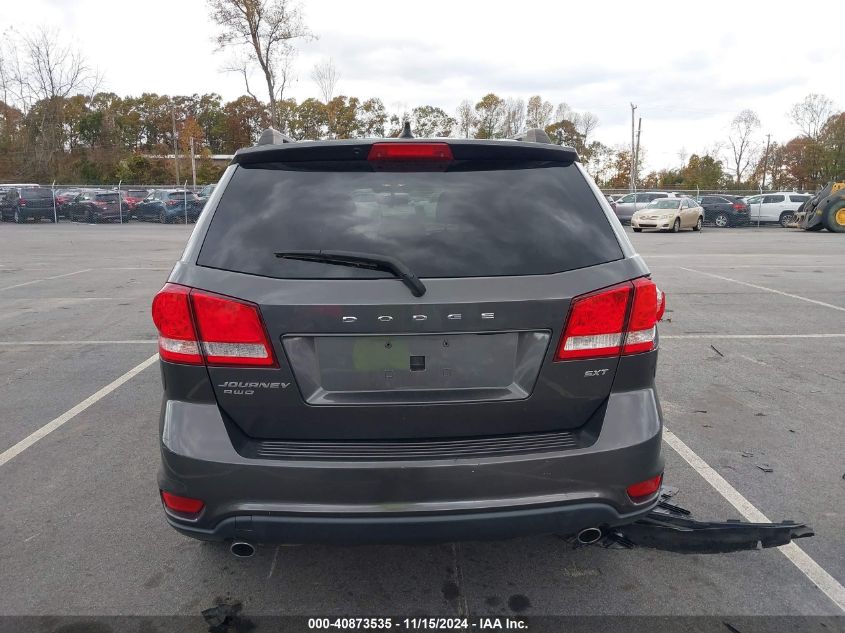 2017 Dodge Journey Sxt Awd VIN: 3C4PDDBG8HT591987 Lot: 40873535