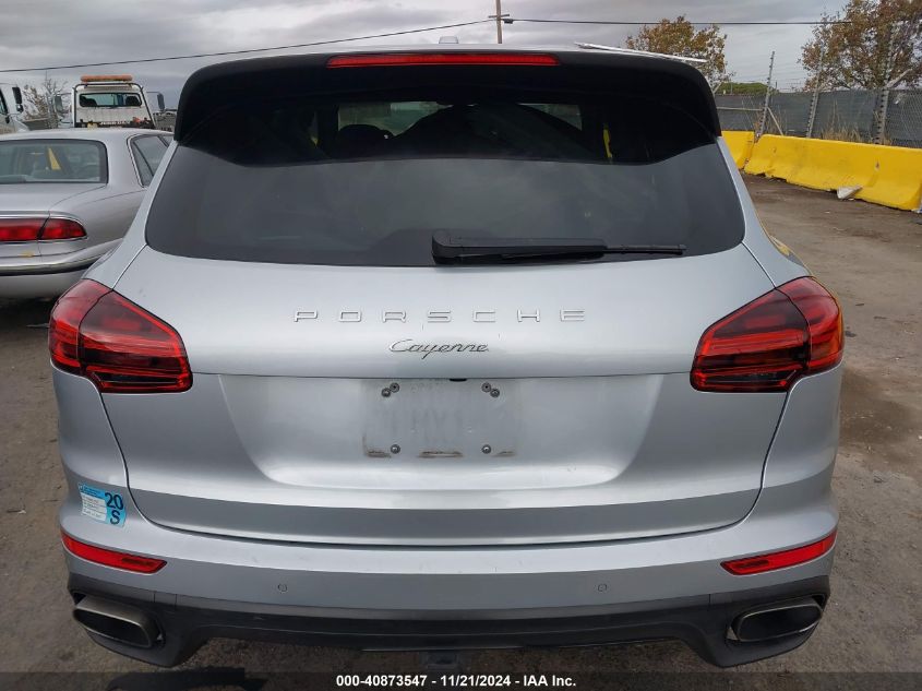 2016 Porsche Cayenne VIN: WP1AA2A2XGKA37700 Lot: 40873547