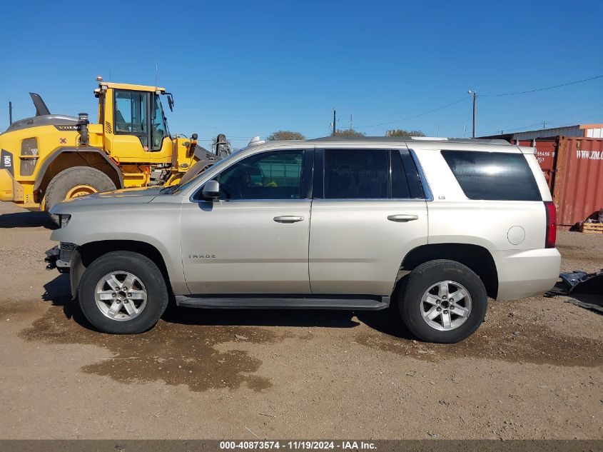 2016 Chevrolet Tahoe Ls VIN: 1GNSCAKC6GR358813 Lot: 40873574