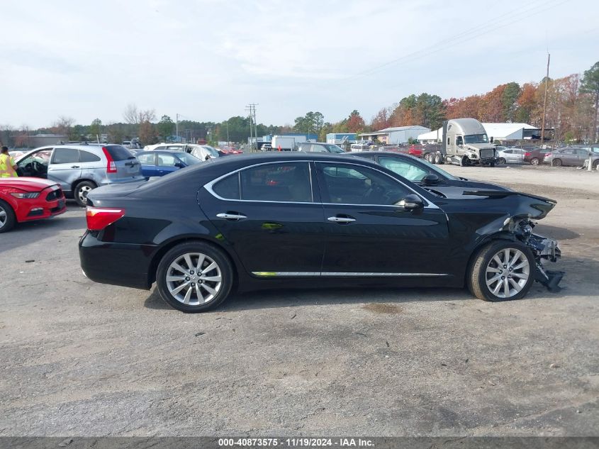 2011 Lexus Ls 460 VIN: JTHCL5EFXB5009503 Lot: 40873575