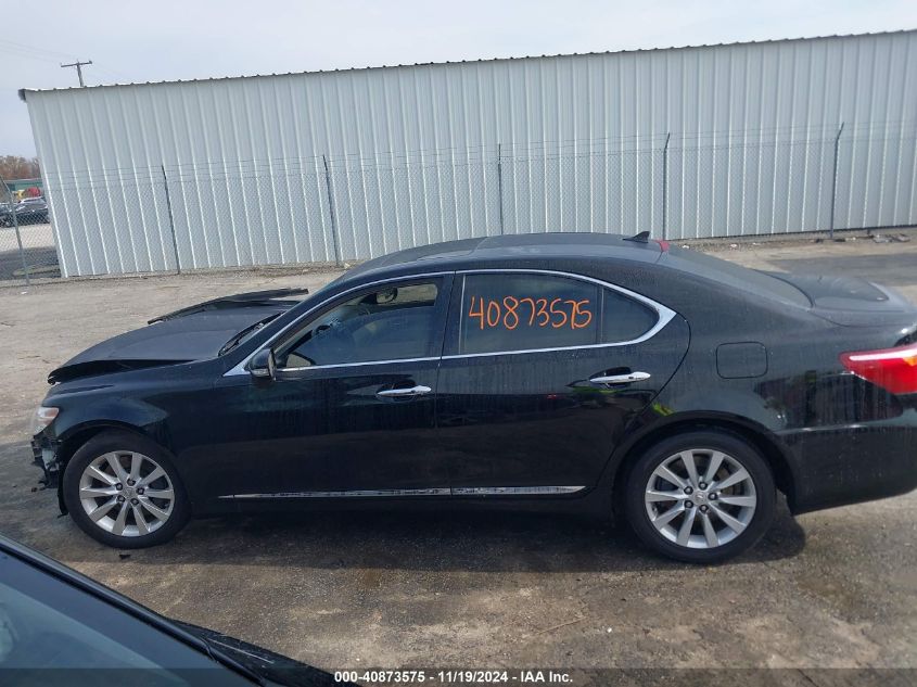 2011 Lexus Ls 460 VIN: JTHCL5EFXB5009503 Lot: 40873575