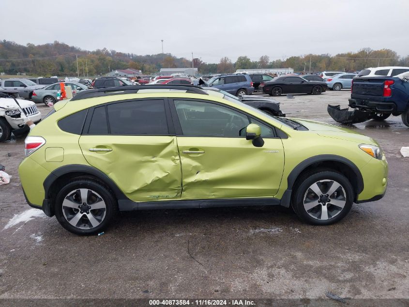 2014 Subaru Xv Crosstrek Hybrid 2.0I Touring VIN: JF2GPBKC0EH244030 Lot: 40873584