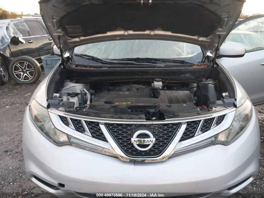 2012 Nissan Murano S VIN: JN8AZ1MU9CW121144 Lot: 40873586