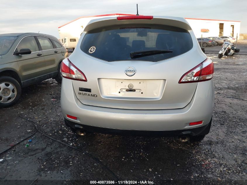 2012 Nissan Murano S VIN: JN8AZ1MU9CW121144 Lot: 40873586