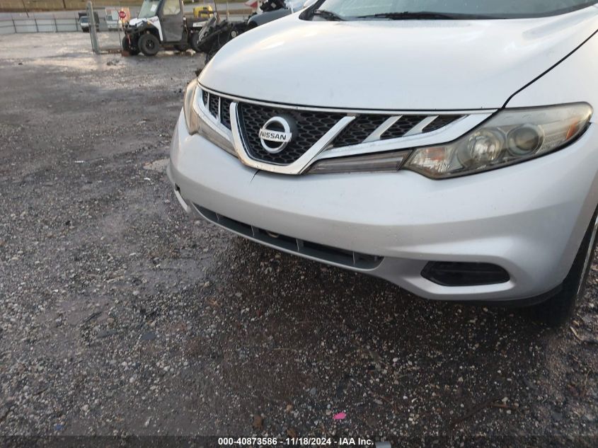 2012 Nissan Murano S VIN: JN8AZ1MU9CW121144 Lot: 40873586