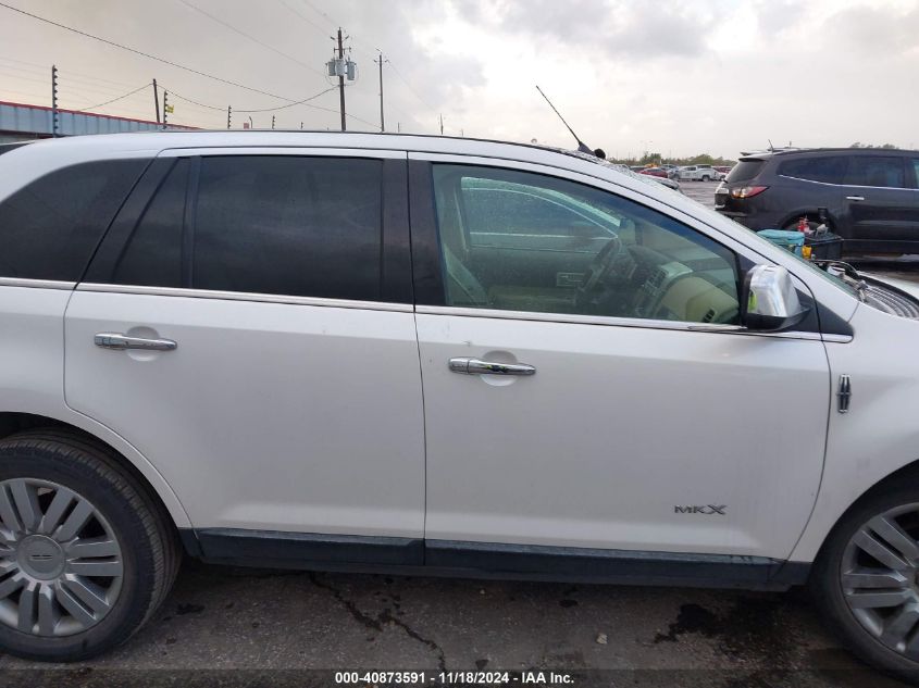 2010 Lincoln Mkx VIN: 2LMDJ6JC4ABJ19714 Lot: 40873591