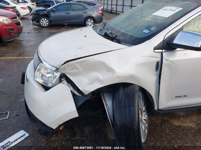 2010 Lincoln Mkx VIN: 2LMDJ6JC4ABJ19714 Lot: 40873591