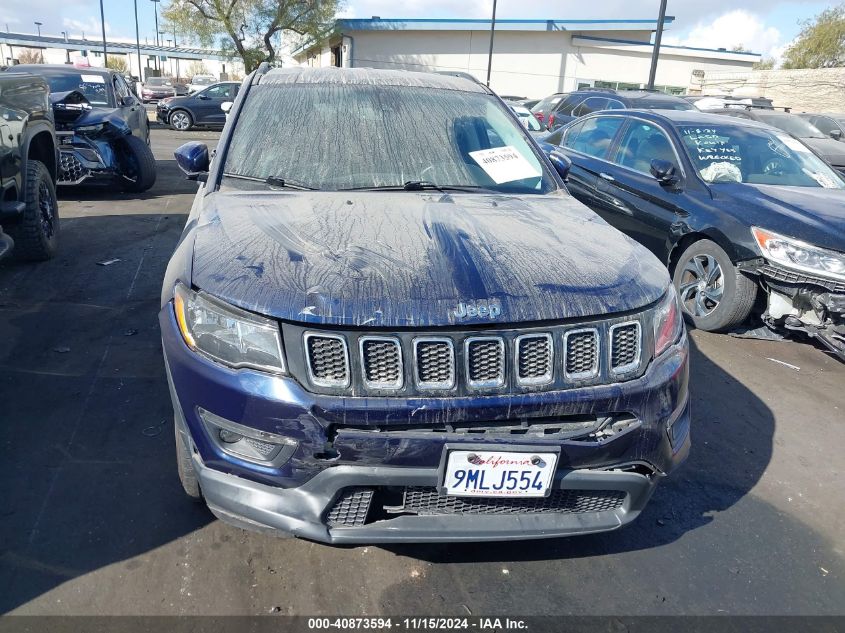 2021 Jeep Compass Latitude Fwd VIN: 3C4NJCBB4MT585581 Lot: 40873594