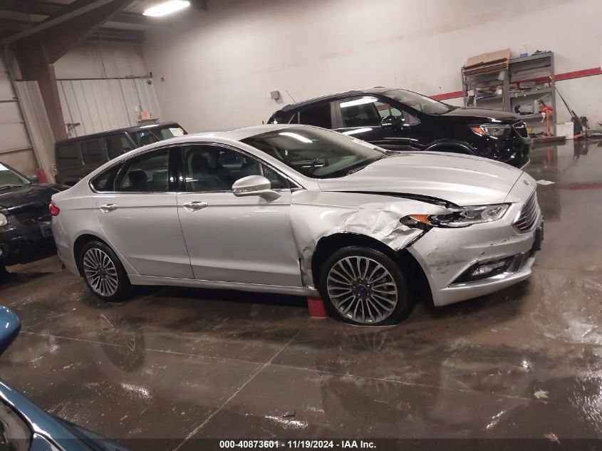 2017 Ford Fusion Se VIN: 3FA6P0HD1HR299223 Lot: 40873601