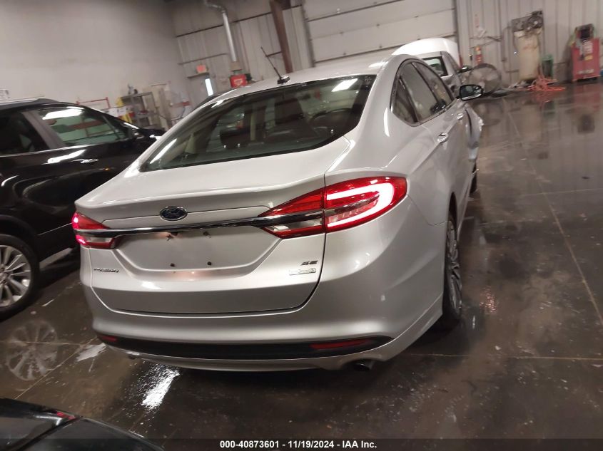 2017 Ford Fusion Se VIN: 3FA6P0HD1HR299223 Lot: 40873601