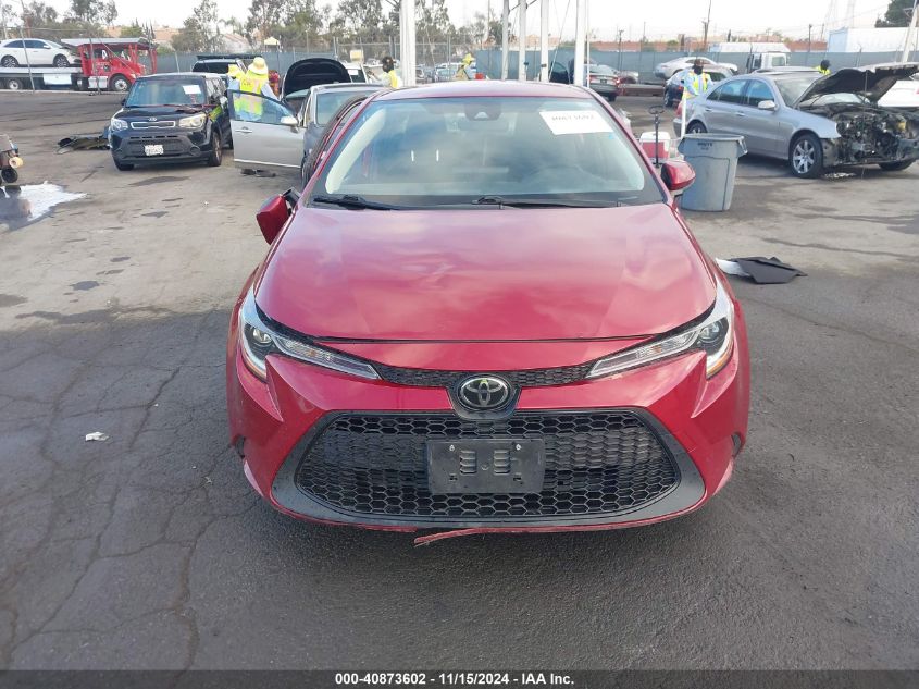 2022 Toyota Corolla Le VIN: JTDEPMAE9NJ200959 Lot: 40873602