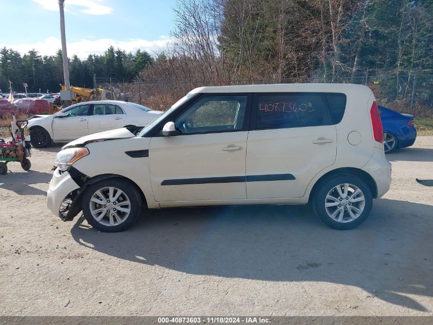 2013 Kia Soul + VIN: KNDJT2A68D7528084 Lot: 40873603