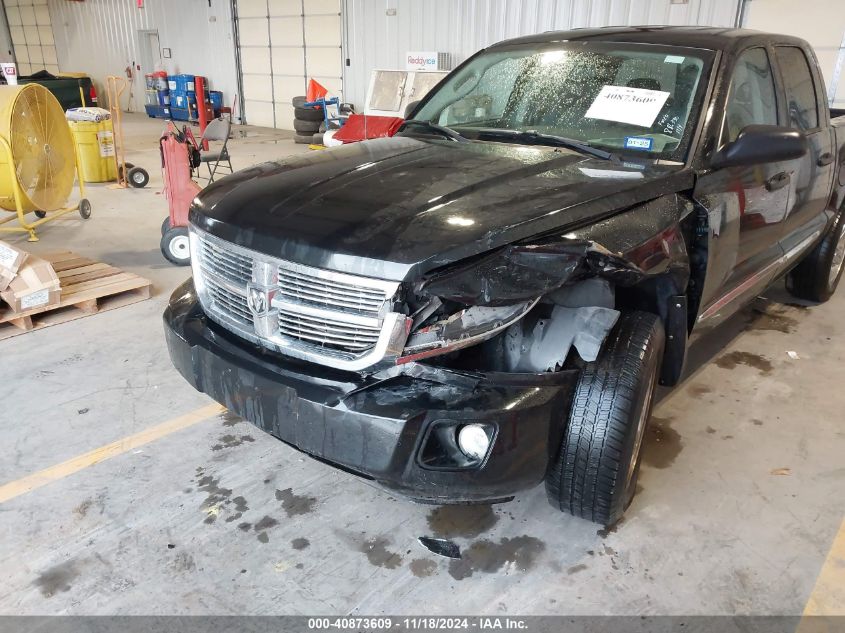 2008 Dodge Dakota Quad Laramie VIN: 1D7HW58N38S633273 Lot: 40873609