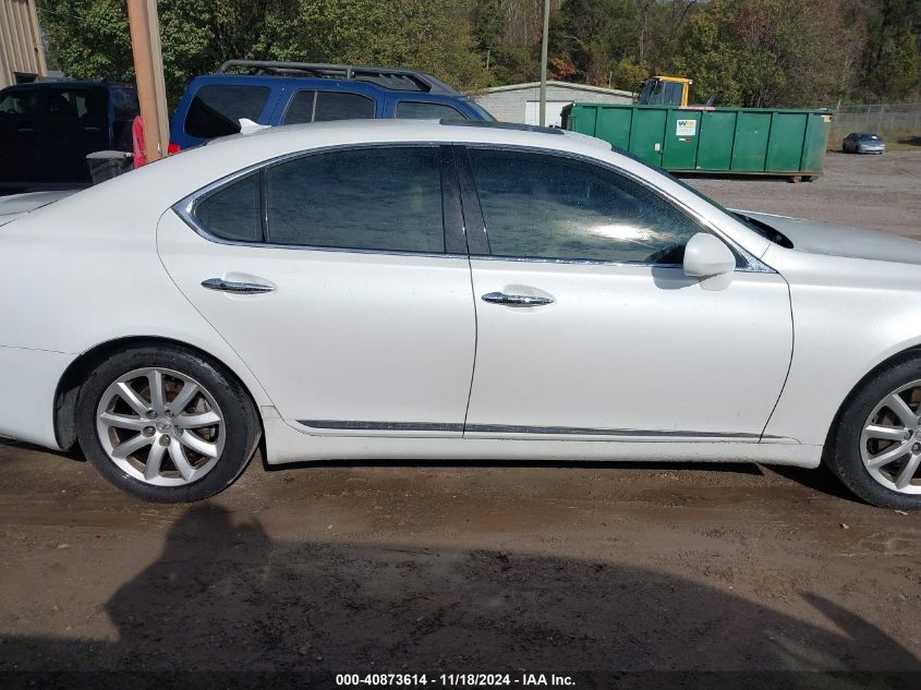 2007 Lexus Ls 460 VIN: JTHBL46F875047288 Lot: 40873614