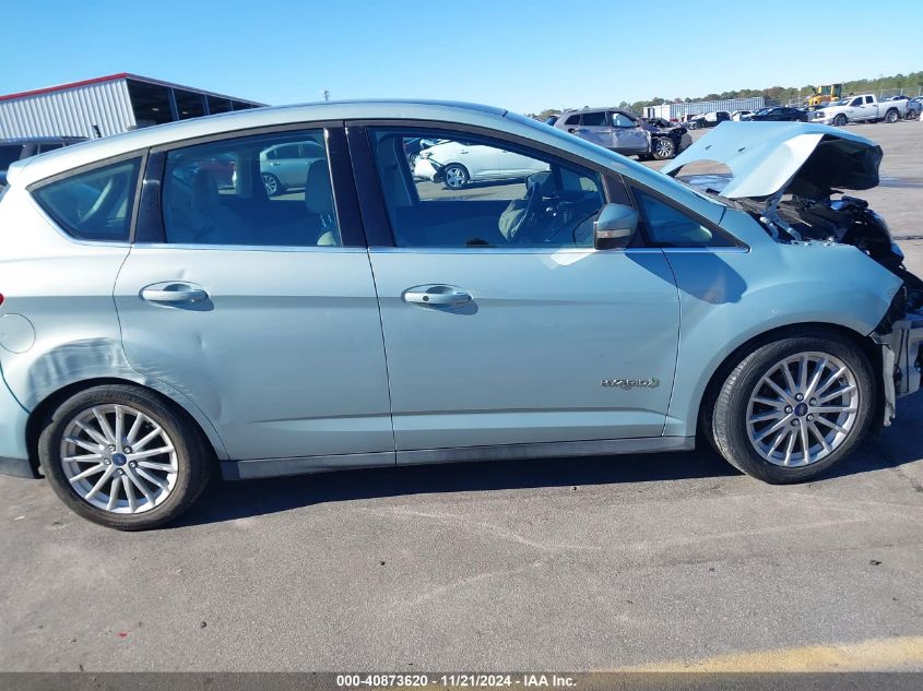 2013 Ford C-Max Hybrid Sel VIN: 1FADP5BU6DL551344 Lot: 40873620