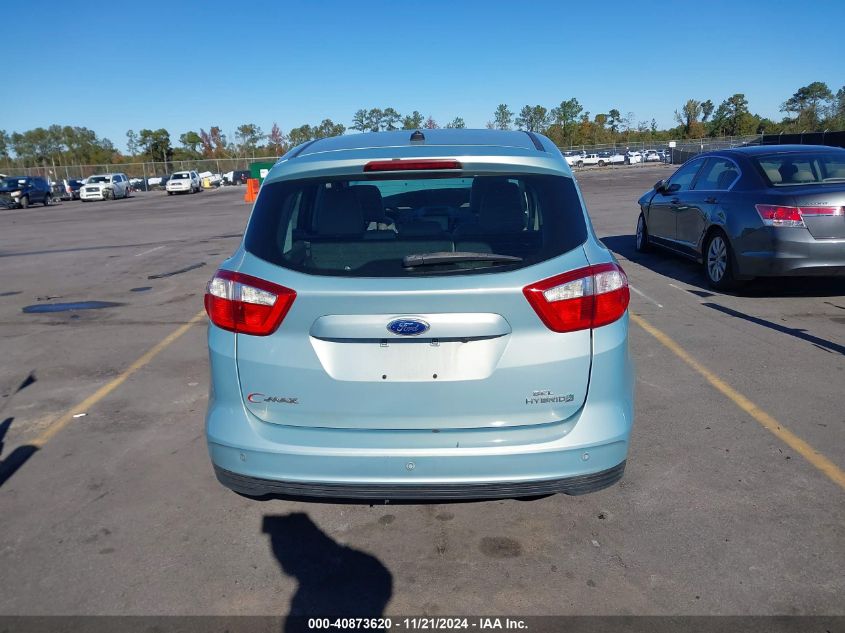 2013 Ford C-Max Hybrid Sel VIN: 1FADP5BU6DL551344 Lot: 40873620