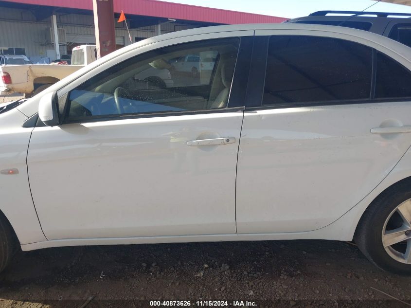 2008 Mitsubishi Lancer De/Es VIN: JA3AU26U38U008112 Lot: 40873626