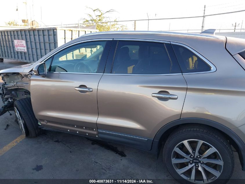 2019 Lincoln Mkc Reserve VIN: 5LMCJ3D92KUL17335 Lot: 40873631