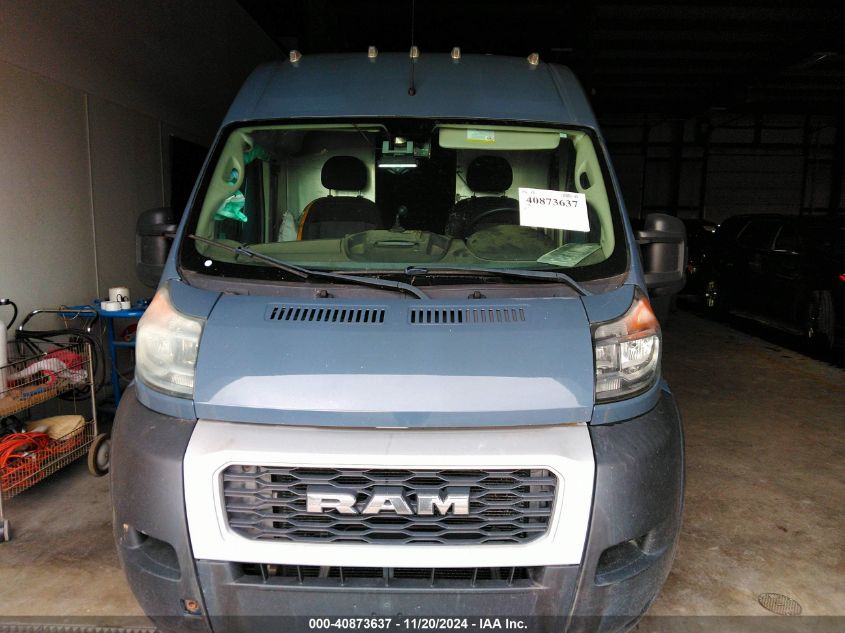 2019 Ram Promaster 3500 Cargo Van High Roof 159 Wb Ext VIN: 3C6URVJG1KE564306 Lot: 40873637