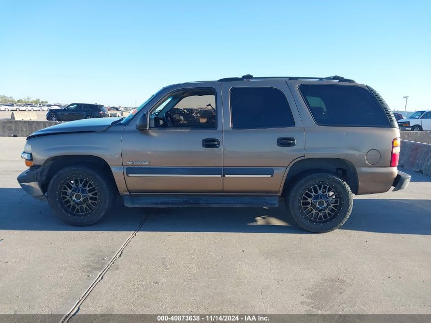 2003 Chevrolet Tahoe Ls VIN: 1GNEC13V93R247650 Lot: 40873638