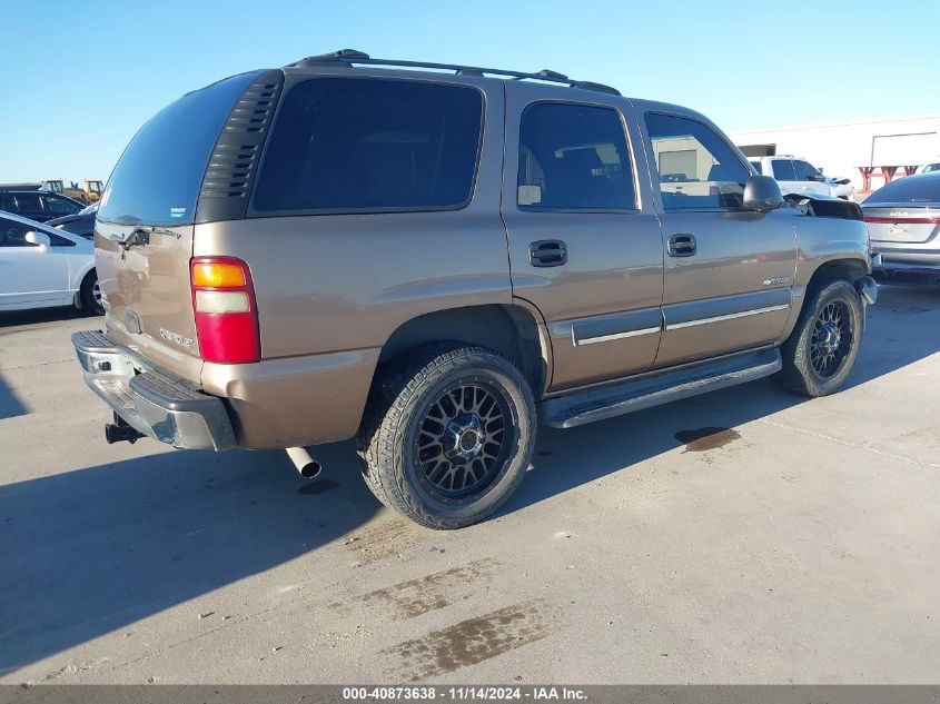 2003 Chevrolet Tahoe Ls VIN: 1GNEC13V93R247650 Lot: 40873638