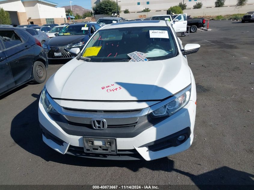 2018 Honda Civic Ex-T VIN: JHMFC1F36JX009270 Lot: 40873667